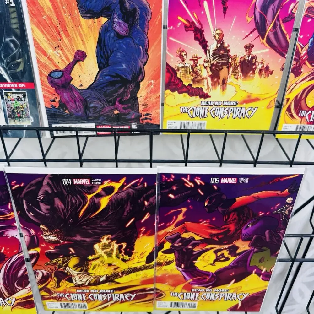 Dead No More Clone Conspiracy 1-5 Omega & Previews Lot Spider-Man Key‎ Variant